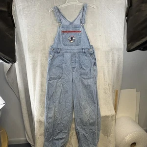 Salopette Topolino Unlimited vintage donna grande blu denim Topolino anni 90 - Foto 1 di 15