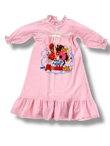 Vintage Toddler Nightgown Monchhichi Wish On A Star Girl’s Sz 4 - Picture 1 of 3