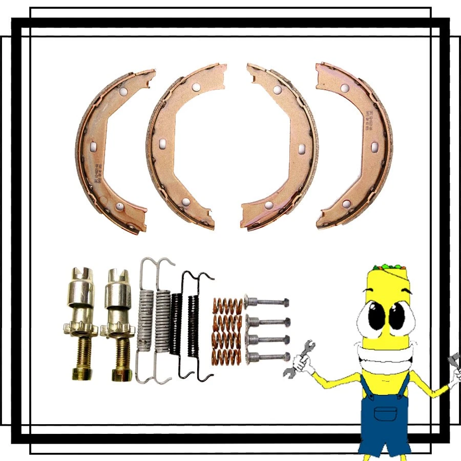 Kit de herrajes de zapata de freno de emergencia de estacionamiento para BMW 335d 2009-2011 Foto 1 de 1