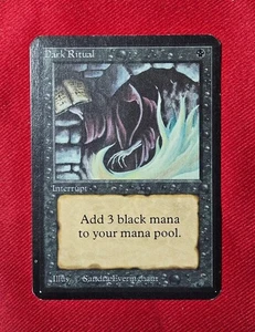 Dark Ritual, Alpha (LP) MTG Magic The Gathering - Imagen 1 de 3