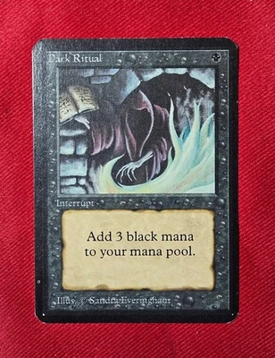 Dark Ritual, Alpha (LP) MTG Magic The Gathering - Image 1 of 3