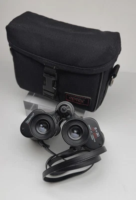 Tasco Binoculars Model 320 Light Weight w/Case 8X30 Wide Angle 460FT At 1000 Yds - Image 1 of 4