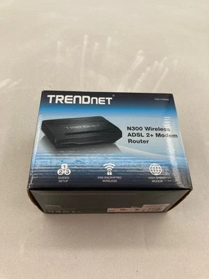 Trendnet N300 Wireless ADSL 2+ Modem Router TEW-722BRM - Image 1 of 4