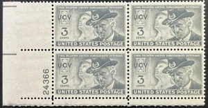 U.S. Scott #998, P.B. of 4, United Confederate Veterans Final Reunion, VF, MNH - Picture 1 of 2