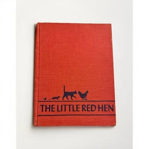 The Little Red Hen Vintage Rare Hardcover Book by Helen Dean Fish VGC 1945 - Picture 1 of 5