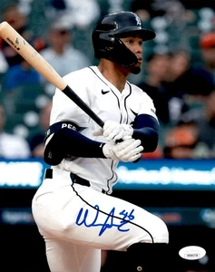 Wenceel Perez Signed Detroit Tigers 8x10 Photo #1 JSA COA - Picture 1 of 2