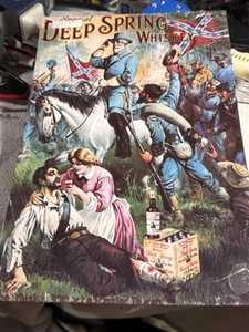 Special Deep Spring Whiskey tin sign. 10.75 by 15.75 in. - Picture 1 of 11