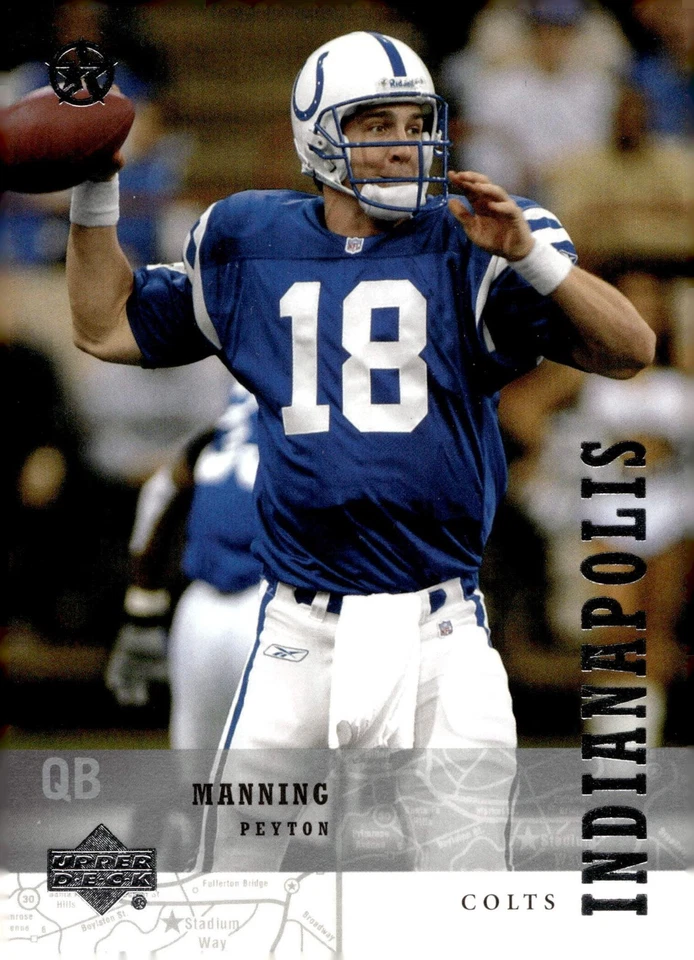 2002-03 Upper Deck UD Superstars - Peyton Manning #106 - Image 1 of 2