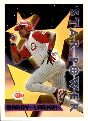 Barry Larkin 1996 Topps #6 Cincinnati Reds - Image 1 of 2