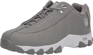 Zapatilla deportiva K-Swiss para hombre ST329 CMF 03426-085 gris neutro/plateada mediana y ancha X - Imagen 1 de 6