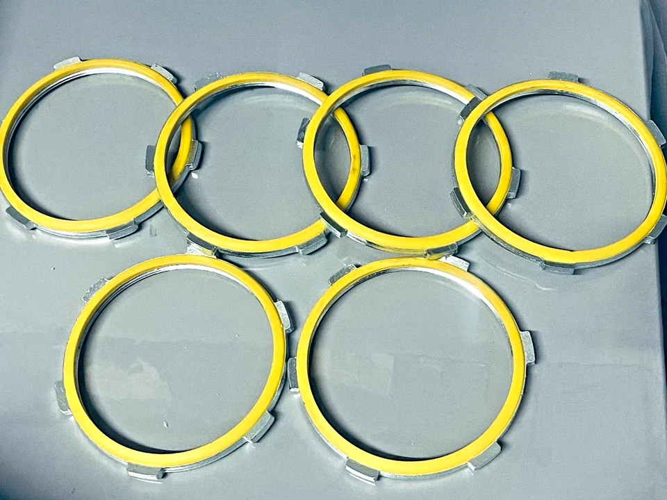 Arlington SL600 6" Acero Sellado Tuercas Chapado Acero PVC Moldeado Sello Paquete de 6 Foto 1 de 4