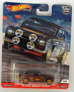 Hot Wheels Premium Car Culture '70 Ford Escort RS1600 2019 Real Riders USA - Picture 1 of 2