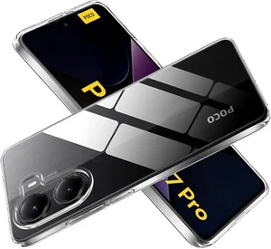 Housse Etui Coque Souple Silicone Transparent pour Xiaomi Poco X7 Pro 5G - Photo 1 sur 2
