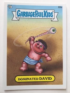 Garbage Pail Kids 2013 Mini Series Topps Card 83a Dominated David - Bild 1 von 2