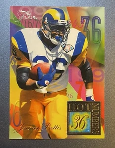 π JEROME BETTIS 1994 Fleer flair HOT NUMBERS # 2 OF 15 - Picture 1 of 2