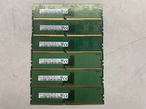 SK HYNIX 24GB(6X4GB) 1RX16 PC4-2400T MEMORY HMA851U6AFR6N-UH - Picture 1 of 3