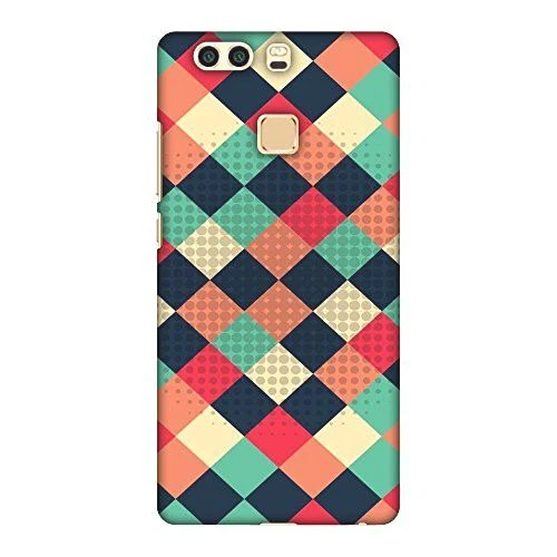 AMZER Slim Designer Snap On 硬壳保护壳 后盖 适用于华为 P9 Plus - Retr — 第 1/4 张图片