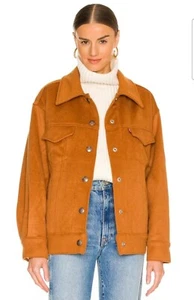 Levi's Damen Varsity Wool Trucker Jacke Glazed Ginger Größe Medium - Bild 1 von 3