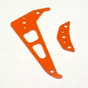 XTREME HELI ALIGN T-REX 250 ORANGE G-10 SCHWANZFLOSSEN SET 11750GR FLYBAR WENIGER MINI - Bild 1 von 1