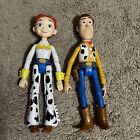 Disney Pixar Mattel Toy Story 4 Woody & Jessie Posable 9" Action Figure Preowned
