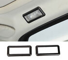 Carbon Fiber ABS Reading Light Lamp Cover For Jeep Commander 2006-10 Accessories