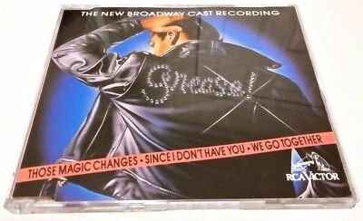 RARE VINTAGE 1994 DEMO GREASE SINGLE 3 TRACK CD RCA VICTOR USA - BROADWAY CAST  - Image 1 of 4