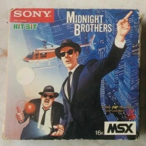 Midnight Brothers pour MSX Sony Hit Bit HBS-G049C The Blues Brothers - Imagen 1 de 2