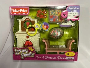 Fisher Price Loving Family Accessory 2-1 Seasonal Room New in Sealed Box READ - Picture 1 of 7