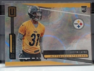 2019 Panini Unparalleled Justin Layne Rookie /150 #263 Steelers MSK - Bild 1 von 2