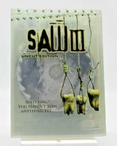 Saw 3 Widescreen Uncut Edition DVD Gently Pre-owned With Slipcover Clear case - Bild 1 von 2