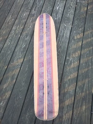 43 1/2 pulgadas de largo Surf One surf longboard monopatín imperfecciones en los extremos ruedas Foto 1 de 4