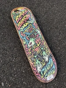 Santa Cruz Skateboard Blake Johnson Beach Wolf Two Skate Deck TALLBOY ART New! * - Picture 1 of 7