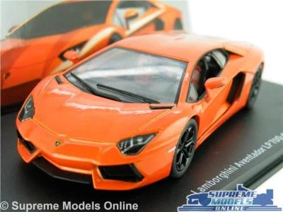 LAMBORGHINI AVENTADOR LP700-4 COCHE MODELO 1:43 TALLA NARANJA IXO SUPER 2010 SPORTS T Foto 1 de 4