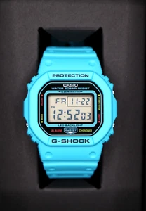CASIO G-SHOCK DW-5600EP-2JF ENERGY PACK BLUE Vivid Digital Chrono Men Watch - Picture 1 of 15