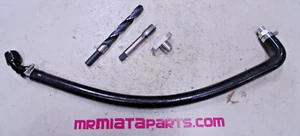 Custom Turbo Oil Hose Drain Return Kit w/ Tools Drill Mazda Miata NA NB 1.6 1.8✅ - Imagen 1 de 14