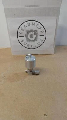 Nupro SS-HBV51VCR4-C мягкий герметичный клапан с фильтром 1/4 дюйма видеомагнитофон GH503 - Изображение 1 из 4