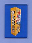 PEZ DISPENSER *2X3 FRIDGE MAGNET* CANDY COMPANY BRAND CHARACTER HEAD COLLECTORS