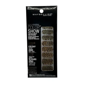 Maybelline Color Show "On the Prowl" #30 Fashion Prints Nail Stickers 18 CT - Picture 1 of 2