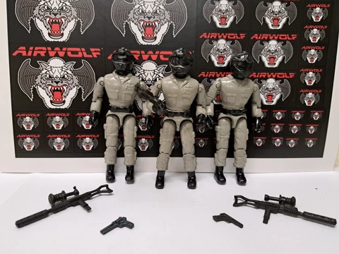 GI JOE COBRA AIRWOLF 1984 HAWK PILOT FIGURE CUSTOM BY HENRYS PRODUCTIONS Cover