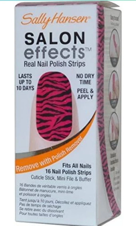 Sally Hansen Salon Effects Real Nail Strips 440 Animal Instinct Reverse Manicure - Image 1 of 1