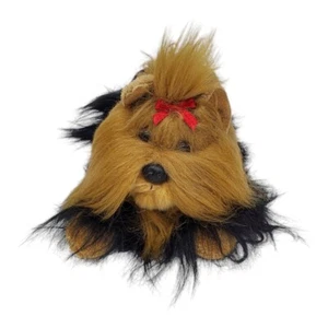 Aurora World Yorkshire Terrier Yorkie Stuffed Animal Plush Dog- Fergie 8" - Picture 1 of 12
