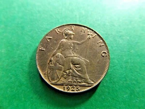 UK 1925 Farthing with lots of Lustre - Picture 1 of 2