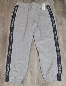 Calvin Klein grau Performance Jogginghose Damen großes Logo Komfort Sport LG - Bild 1 von 9