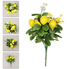  Lemon Bouquet Artificial Tree Faux Greenery Garland Decorative Fake Leaves