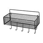 Wire Hanging Basket Wall Mounted Shelves Hanging Wall Organizer Heavy Duty for