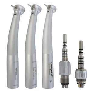 Dental High Speed Handpiece Mini Standard Big Head Fiber Optic LED KAVO Coupling - Picture 1 of 157