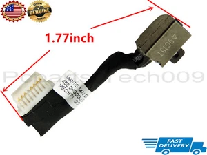 DC in Power Jack Cable Charging Port For DELL Inspiron 0K0XF2 450.0HG03.0011 - Picture 1 of 6