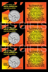 2022-PDS American Women Quarter / Maya Angelou / prima di serie / con moneta RARA S - Foto 1 di 4
