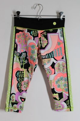 Trina Turk Recreation XS Printed Modern Garden Crop Leggings Pants Foto 1 de 4