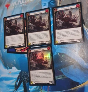 FAB Welcome to Rathe unlimited REGURGITATING SLOG x 4 (1 Foil) NM (BLUE) - Imagen 1 de 1